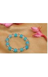 Crushed Glass & Pastel Beads Bracelets – Perfect for Kids, Girls & Women, Kanya Bhoj, Navratri & Return Gifts (Set of 9 Multicolor)