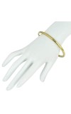 HiTechMart Pure Brass Kada Bracelet – Traditional Open Cuff Bangle for Men & Women