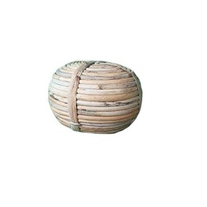 Handwoven Bamboo Basket Bowl – Round Natural Rattan Storage Basket for Kitchen, Tabletop, Fruit, Bread & Home Décor