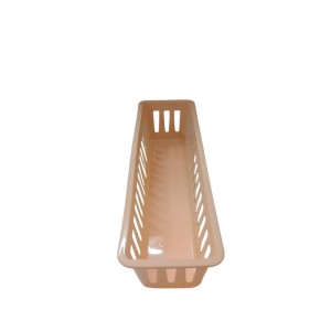 Plastic Basket Organizer – Durable PP Storage Bin with Handles, Stackable & Ventilated – Multi‑Purpose Organizer for Kitchen, Bathroom, Pantry, Office (Light peach) set of 3 Plastic Basket Organizer – Durable PP Storage Bin with Handles, Stackable & Ventilated – Multi‑Purpose Organizer for Kitchen, Bathroom, Pantry, Office (Light peach) set of 3