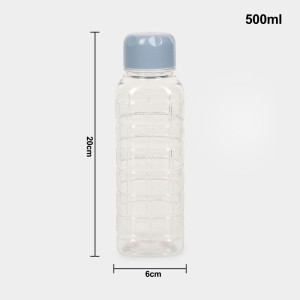 500ml Plastic Bottle Set of 2 - (M3762)