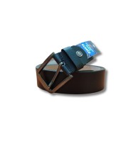 Hitech|| AJANTA - Genuine Leather Formal Belt For Men(Color-Black) (42)