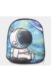 Kid's Aqua Plastic Bag - (M3909)