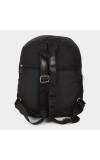 Brink Women's Black Polyurethane Backpack - (M533)