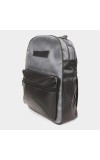 Lucky Charm Women's Dark Grey Polyurethane Backpack - (M615)