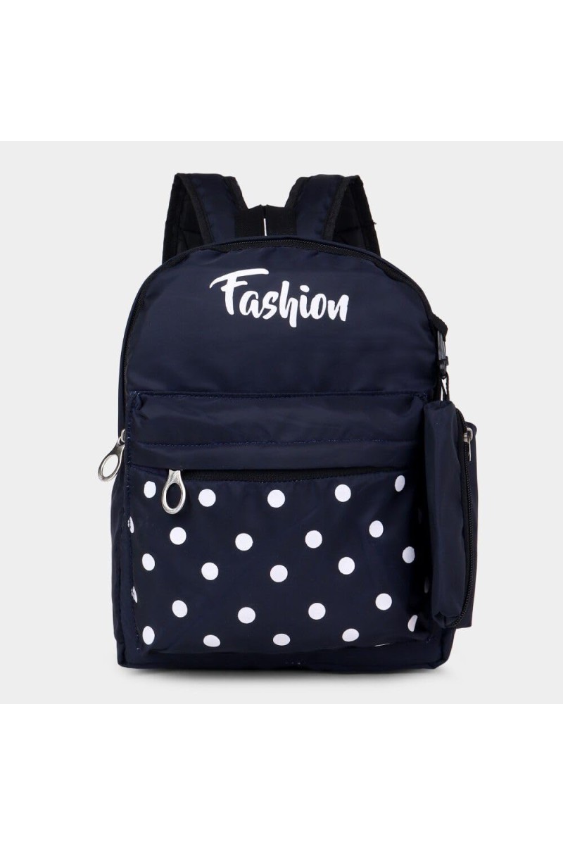 Lucky Charm Kid's Blue Nylon And Polyester Bag - (M651)