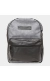 Lucky Charm Women's Dark Grey Polyurethane Backpack - (M615)
