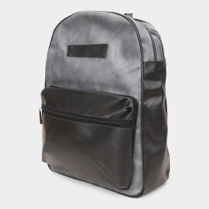 Lucky Charm Women's Dark Grey Polyurethane Backpack - (M615) Lucky Charm Women's Dark Grey Polyurethane Backpack - (M615)