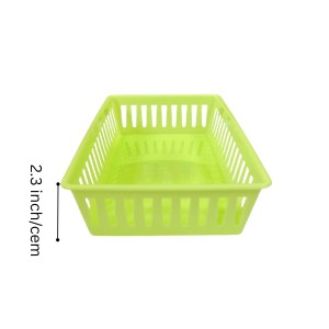Plastic Storage Basket Self Organizer for Home Kitchen Office Cabinet Shelf Storage Solution (set of 4) Plastic Storage Basket Self Organizer for Home Kitchen Office Cabinet Shelf Storage Solution (set of 4)