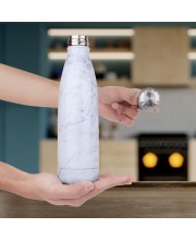 500 ml Steel Bottle 2.6 X 10.5 in. (Pack of 1) 500 ml Steel Bottle 2.6 X 10.5 in. (Pack of 1)