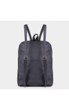 Lucky Charm Women's Grey Polyurethane Backpack - (M567)