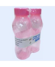 Plastic Water Bottle Set of 2 – 590 ml Each, BPA-Free, Leak-Proof, Reusable, Durable Travel & Gym Bottle – Lightweight, Easy to Carry, Ideal for School, Office, Outdoor Use