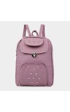 Brink Women's Purple Polyurethane Backpack - (M584)