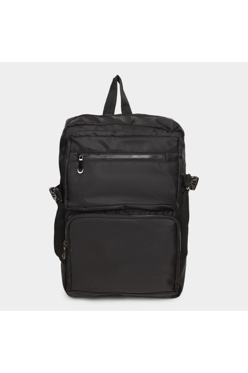 Brink Women's Black Polyurethane Backpack - (M565)