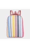Lucky Charm Women's Pink Polyurethane Backpack - (M650)