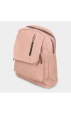 Brink Women's Pink Polyurethane Backpack - (M532)