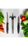 3-in-1 Kitchen Utility Set – S.S Peeler, Gas Lighter, and Veg Knife – Must-Have Tools for Every Kitchen