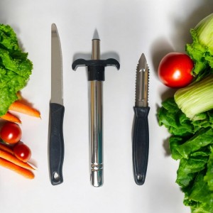 3-in-1 Kitchen Utility Set – S.S Peeler, Gas Lighter, and Veg Knife – Must-Have Tools for Every Kitchen 3-in-1 Kitchen Utility Set – S.S Peeler, Gas Lighter, and Veg Knife – Must-Have Tools for Every Kitchen