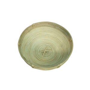 Round Bamboo Basket – Natural Woven Serving & Storage Basket for Fruit, Bread & Home Décor (set of 2) Round Bamboo Basket – Natural Woven Serving & Storage Basket for Fruit, Bread & Home Décor (set of 2)