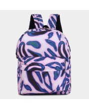 Brink Women's White/Blue Polyurethane Backpack - (M563)