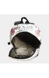 Brink Women's Beige Polyurethane Backpack - (M629)