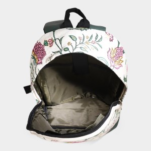 Brink Women's Beige Polyurethane Backpack - (M629)
