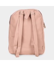 Brink Women's Pink Polyurethane Backpack - (M532) Brink Women's Pink Polyurethane Backpack - (M532)