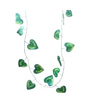 Artificial Hanging Leaf Vine Curtain – Green Decorative Leaf Garland for Home, Balcony, Garden & Wall Décor