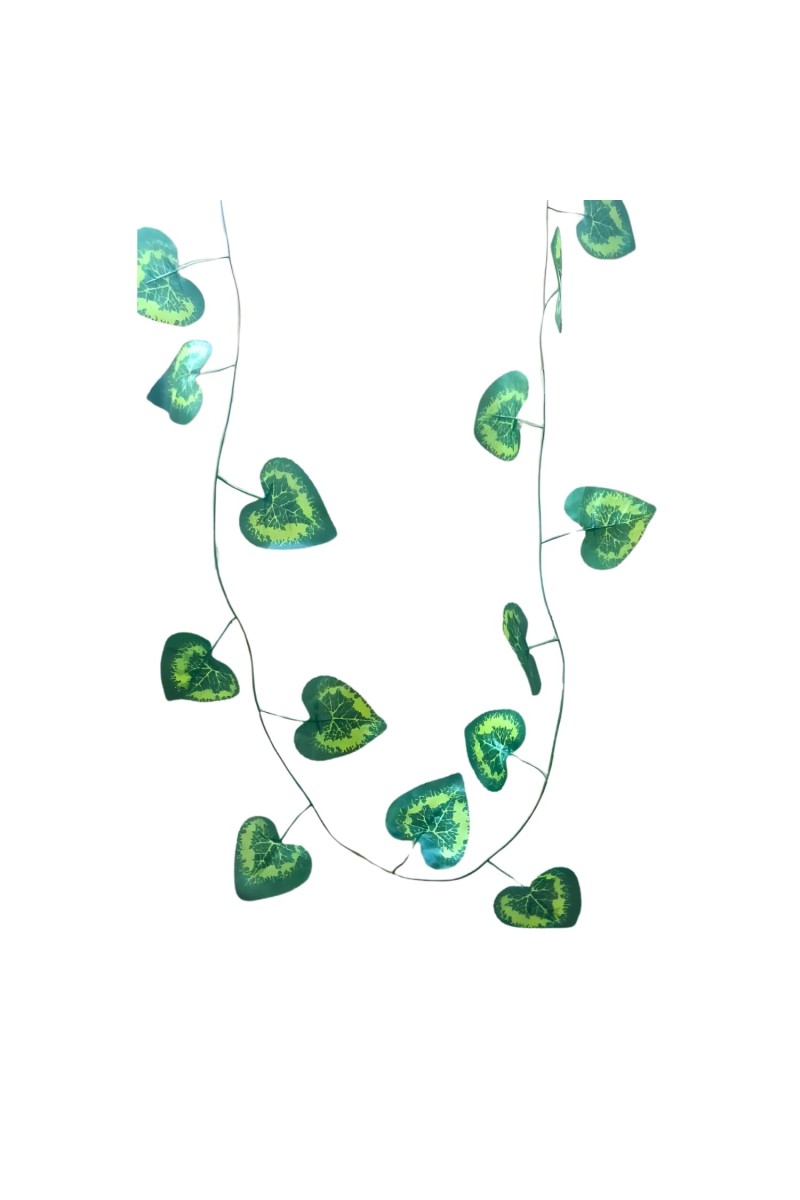 Artificial Hanging Leaf Vine Curtain – Green Decorative Leaf Garland for Home, Balcony, Garden & Wall Décor
