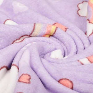 Home Beautiful Purple Microfibre Baby Towel - (M3128)