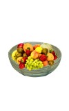 Round Bamboo Basket – Natural Woven Serving & Storage Basket for Fruit, Bread & Home Décor