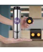850 ml Steel Bottle 2.5 X 11.5 in. (Pack of 1) 850 ml Steel Bottle 2.5 X 11.5 in. (Pack of 1)