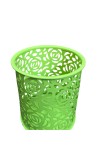 Flower Design Pen Pencil Holder | Light Green Desk Organizer for Office, Study & Home
