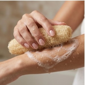 Natural Loofah Sponge for Bath & Body Scrubbing | 100% Organic Luffa Exfoliating Sponge | Eco-Friendly Shower Scrubber for Skin Care & Cleaning (Pack of 2) Natural Loofah Sponge for Bath & Body Scrubbing | 100% Organic Luffa Exfoliating Sponge | Eco-Friendly Shower Scrubber for Skin Care & Cleaning (Pack of 2)