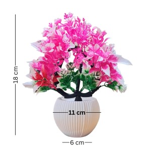 HiTechMart Artificial Pink & Green Decorative Plant with Vase – Lifelike Faux Floral Arrangement for Home, Office, Desk, Table, and Indoor Decor – Maintenance-Free Elegant Artificial Flower Pot HiTechMart Artificial Pink & Green Decorative Plant with Vase – Lifelike Faux Floral Arrangement for Home, Office, Desk, Table, and Indoor Decor – Maintenance-Free Elegant Artificial Flower Pot