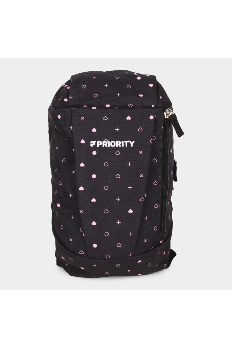 Brink Women's Black Polyurethane Backpack - (M596)