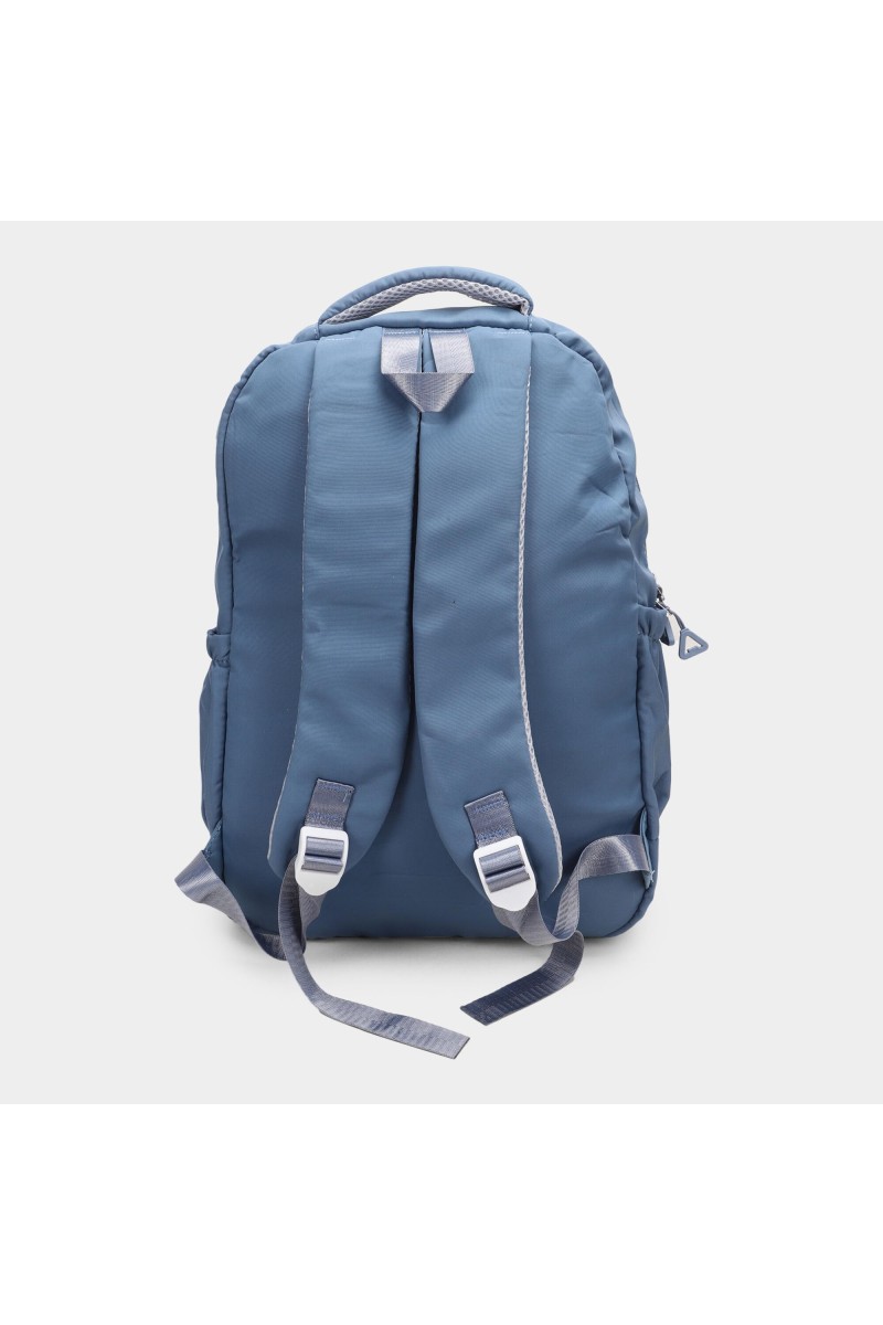 Kids Black Plastic Backpack - (M3933)