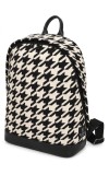 Brink Women's Black Polyurethane Backpack - (M597)