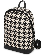 Brink Women's Black Polyurethane Backpack - (M597)