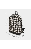 Brink Women's Black Polyurethane Backpack - (M597)