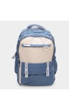 Kids Black Plastic Backpack - (M3933)