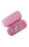 3D Hard Cover Large Capacity Waterproof Cute Pencil Case Stationery Cosmetic Box with Compartments Pencil Case for Kids Boys Cute Pen Pouch for Kindergarten and School (dinghunt)
