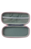3D Hard Cover Large Capacity Waterproof Cute Pencil Case Stationery Cosmetic Box with Compartments Pencil Case for Kids Boys Cute Pen Pouch for Kindergarten and School (Pink Unicorns)