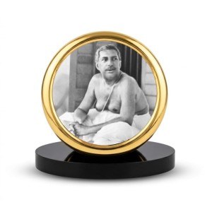 Car Desk/Table Top Sri Sri Thakur Anukul Chandra Metal Golden Photo Stand 2x2 Inches, Compact & Stylish Spiritual Display for Car, Home & Office (Pack of 1) (F18477) Car Desk/Table Top Sri Sri Thakur Anukul Chandra Metal Golden Photo Stand 2x2 Inches, Compact & Stylish Spiritual Display for Car, Home & Office (Pack of 1) (F18477)