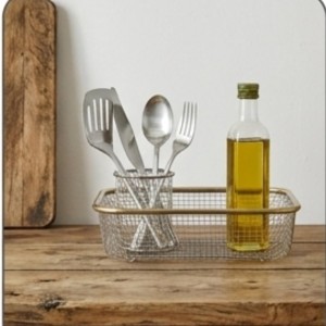 Stainless Steel Wire Mesh Basket for Kitchen & Home Storage | Multipurpose Rectangular Mesh Tray Basket for Fruits, Vegetables, Utensils & Organizer Use | Rust Resistant Metal Storage Basket Stainless Steel Wire Mesh Basket for Kitchen & Home Storage | Multipurpose Rectangular Mesh Tray Basket for Fruits, Vegetables, Utensils & Organizer Use | Rust Resistant Metal Storage Basket