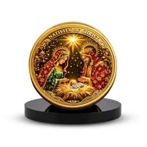 Car Desk/Table Top Lord Jesus Metal Golden Photo Stand 2x2 Inches, Compact & Stylish Spiritual Display for Car, Home & Office (Pack of 1) (F18521) Car Desk/Table Top Lord Jesus Metal Golden Photo Stand 2x2 Inches, Compact & Stylish Spiritual Display for Car, Home & Office (Pack of 1) (F18521)
