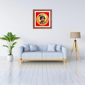 Baby Krishna Digital Photo In Square Frame, Size 14x14 Inch | Hindu Religious Picture For Home Temple, Office & Gift | Wall Art & Pooja Decor (F10577) Baby Krishna Digital Photo In Square Frame, Size 14x14 Inch | Hindu Religious Picture For Home Temple, Office & Gift | Wall Art & Pooja Decor (F10577)
