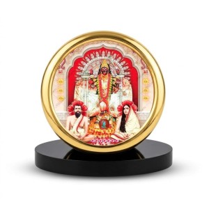 Car Desk/Table Top Kali Matha and Ramakrishna Paramahamsa Metal Golden Photo Stand 2x2 Inches, Compact & Stylish Spiritual Display for Car, Home & Office (Pack of 1) (F18696) Car Desk/Table Top Kali Matha and Ramakrishna Paramahamsa Metal Golden Photo Stand 2x2 Inches, Compact & Stylish Spiritual Display for Car, Home & Office (Pack of 1) (F18696)