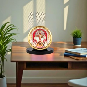 Car Desk/Table Top Kali Matha and Ramakrishna Paramahamsa Metal Golden Photo Stand 2x2 Inches, Compact & Stylish Spiritual Display for Car, Home & Office (Pack of 1) (F18696) Car Desk/Table Top Kali Matha and Ramakrishna Paramahamsa Metal Golden Photo Stand 2x2 Inches, Compact & Stylish Spiritual Display for Car, Home & Office (Pack of 1) (F18696)
