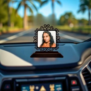 Car Desk/Table Top Paramahamsa Yogananada Wooden Showpiece 3x4 Inches, Compact & Stylish Spiritual Display for Car, Home & Office (Pack of 1) (F19900) Car Desk/Table Top Paramahamsa Yogananada Wooden Showpiece 3x4 Inches, Compact & Stylish Spiritual Display for Car, Home & Office (Pack of 1) (F19900)